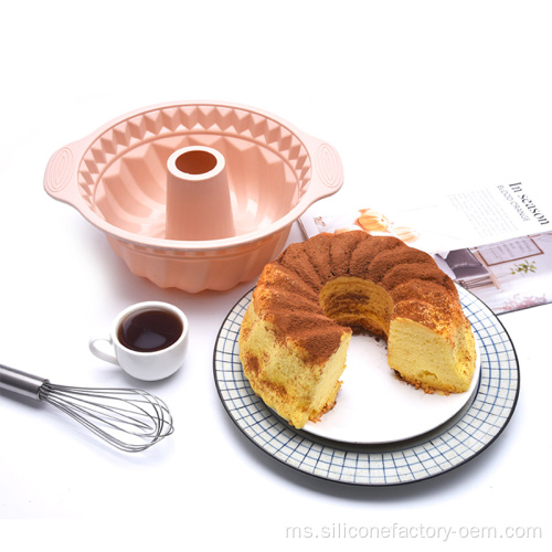 Kuali baking cake bulat silikon